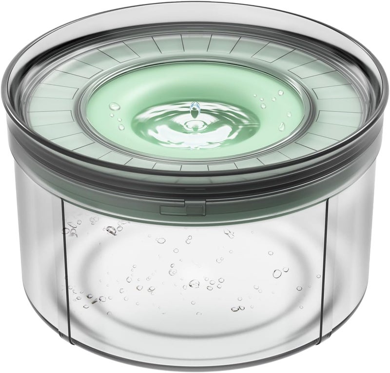 Techphardo 1Gallon No Spill Dog Water Bowl-3.8L Large Capacity, BPA-Free, Anti-Splash & Anti-Digging Design with Non-Slip Base, for Messy Drinkers - Image 1